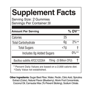 Prebiotic + Probiotic Gummies